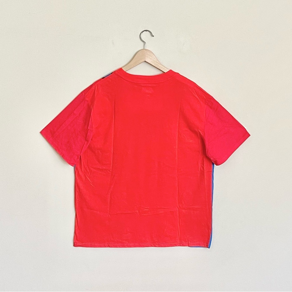 NEW Super Mario Bros Overall Red Blue Costume Graphic T Shirt Adult size 2XL - Picture 6 of 9